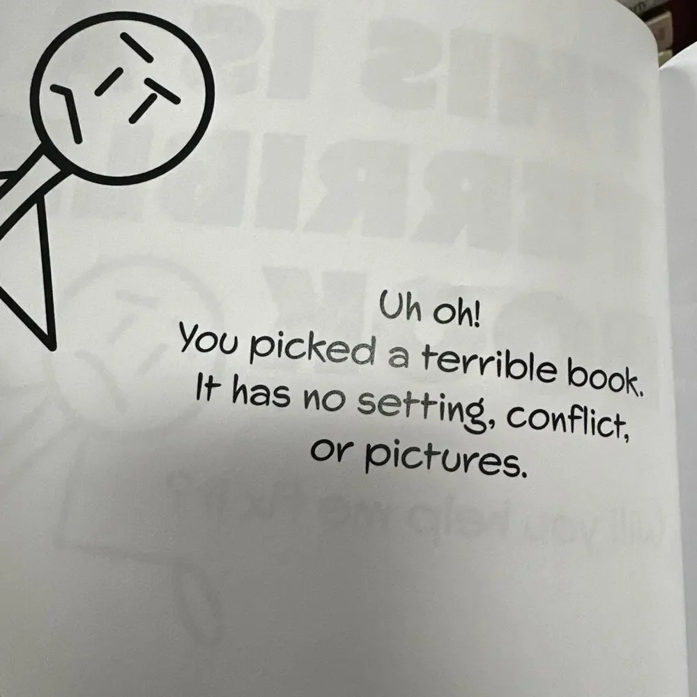 This is a Terrible Book - Will You Help Me Fix It?: Funny Interactive Read Aloud